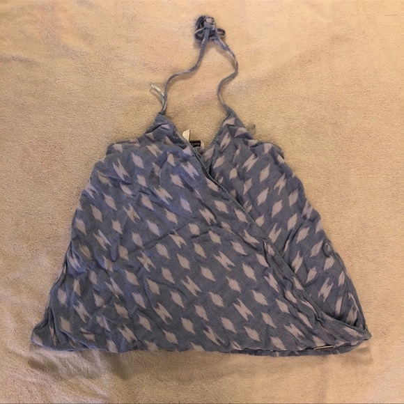 NWOT Abercrombie & Fitch Halter Wrap Top, Size XS - Picture 3 of 7